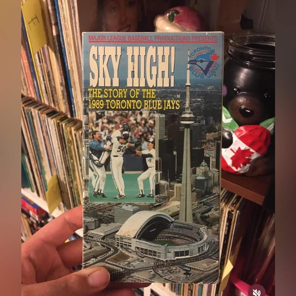 1989 Sky H I G H: the Story of the 1989 Toronto B L U R Jays vhs